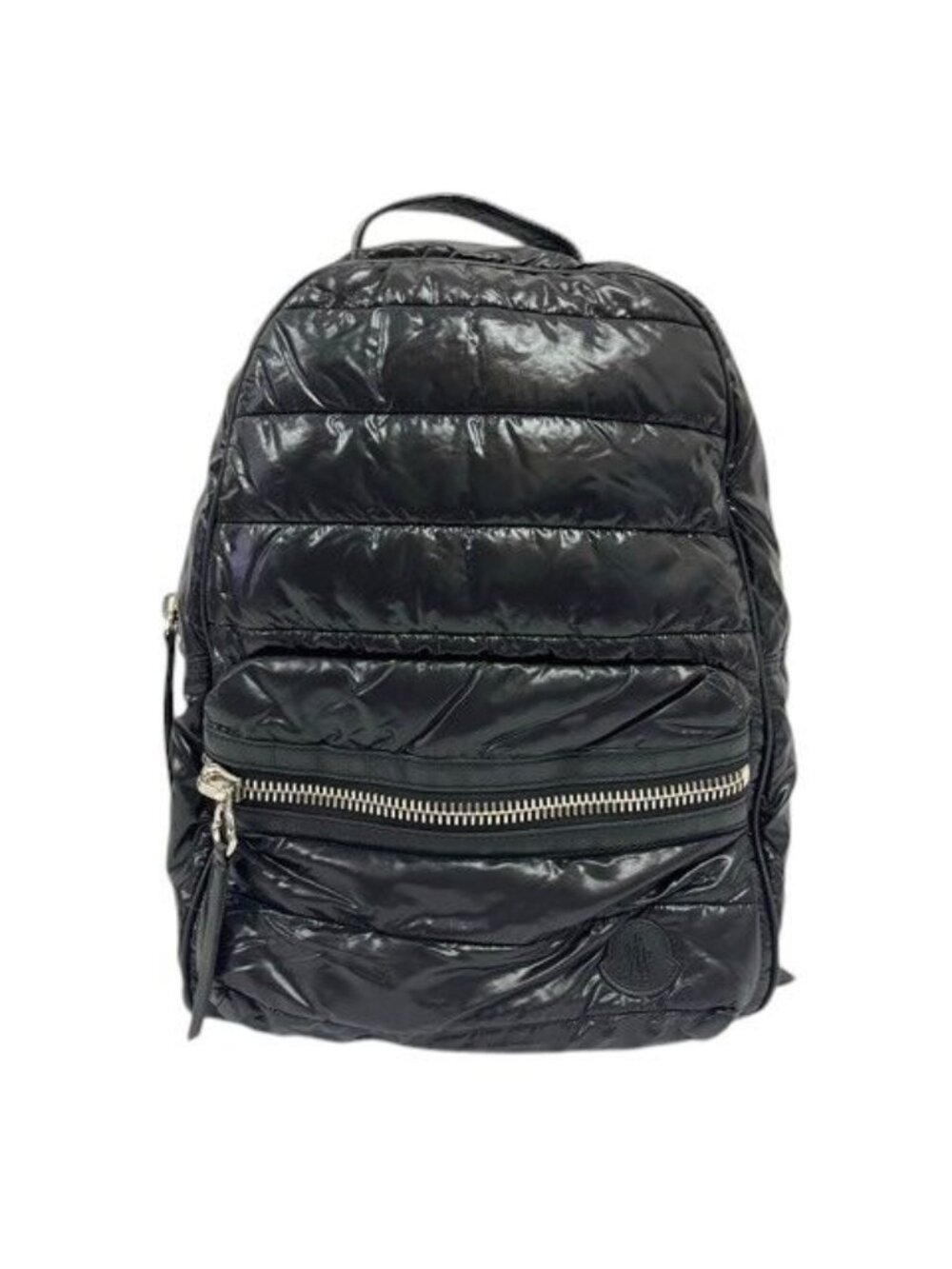 Moncler New George Backpack Nylon Logo Black